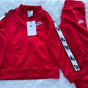 Nike Kids Red Sweatpants & Joggers Set